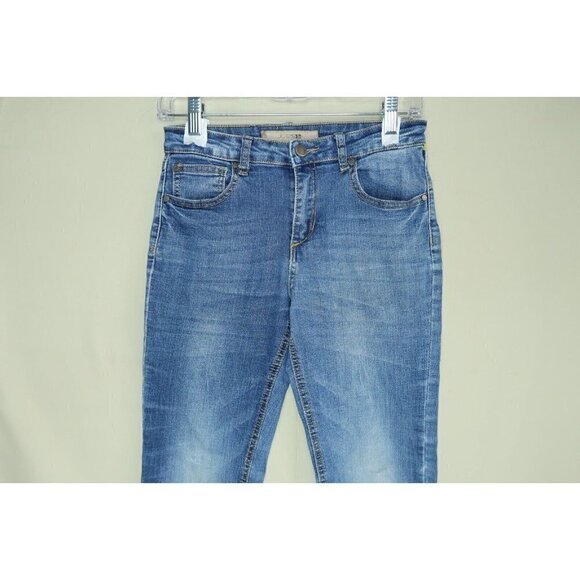 Joe's Jeans The Icon Skinny Crop Low Rise Medium Wash Stretch Women's 25 25x26 - Picture 5 of 13